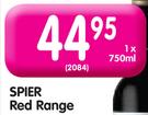Spier Red Range-750ml