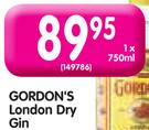 Gordon's London Dry Gin-750ml