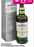 The Glenlivet 12 YO Single Malt Scotch Whisky-12x750ml