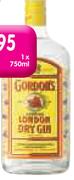 Gordon's London Dry Gin-750ml