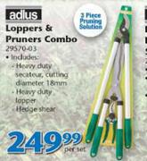 Adlus Loppers & Pruners Combo 29570-03