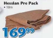 Hessian Pre Pack-10m