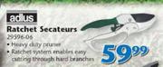 Adlus Ratchet Secateurs 29596-06