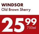 Windsor Old Brown Sherry-750ml