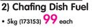  Aro 5kg Chafing Dish Fuel