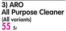 Aro All Purpose Cleaner (All Variants) -5L
