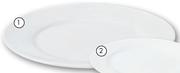 Aro 25.5cm Dinner Plate- Per 6 Pack