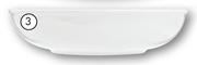Aro 25cm Salad Bowl-Per 6 Pack
