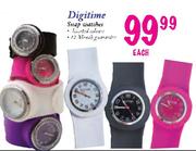 Digitime Snap Watches-Each