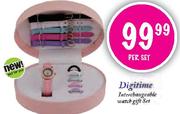 Digitime Interchangeable Watch Gift Set-Per Set