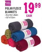  Simple Choice Polar Fleece Blankets-127 x 152cm Each