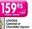 Lovoka Caramel Or Liqueur-750ml