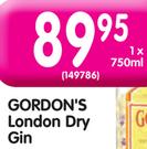 Gordon's London Dry Gin-750ml