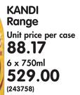 Kandi Range-6x750ml