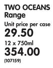 Two Oceans Range-12 x 750ml