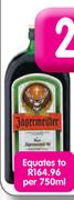 Jagermeister Herbal Liqueur-1Ltr