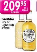 Savanna Dry Or Light NRB-24x330ml