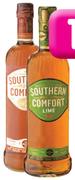 Southern Comfort Liqueur or Lime Liqueur Whisky-750ml Each