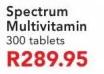 Spectrum Multivitamin Tablets-300's