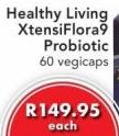 Healthy Living XtensiFlora9 Probiotic Vegicaps-60's Each 