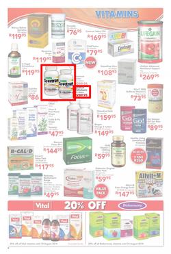 Dischem : Winter Savings (Valid until 10 Aug 2014), page 8