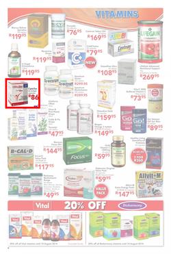 Dischem : Winter Savings (Valid until 10 Aug 2014), page 8