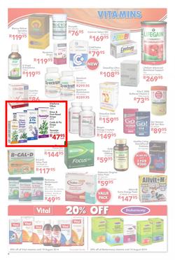 Dischem : Winter Savings (Valid until 10 Aug 2014), page 8