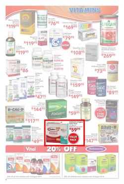 Dischem : Winter Savings (Valid until 10 Aug 2014), page 8