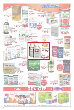 Dischem : Winter Savings (Valid until 10 Aug 2014), page 8