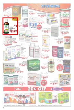 Dischem : Winter Savings (Valid until 10 Aug 2014), page 8