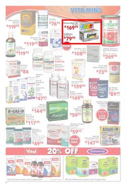 Dischem : Winter Savings (Valid until 10 Aug 2014), page 8