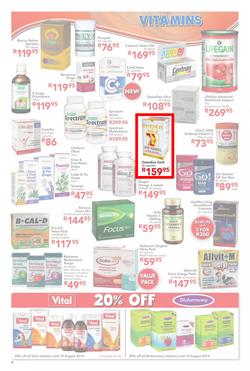 Dischem : Winter Savings (Valid until 10 Aug 2014), page 8
