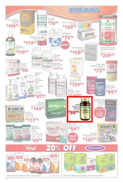 Dischem : Winter Savings (Valid until 10 Aug 2014), page 8