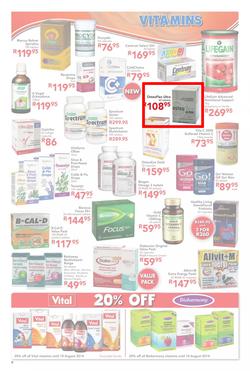 Dischem : Winter Savings (Valid until 10 Aug 2014), page 8