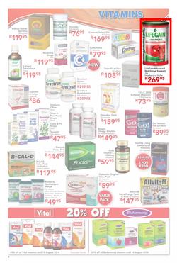 Dischem : Winter Savings (Valid until 10 Aug 2014), page 8