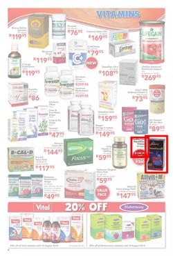 Dischem : Winter Savings (Valid until 10 Aug 2014), page 8