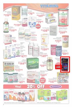 Dischem : Winter Savings (Valid until 10 Aug 2014), page 8