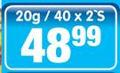 Knorrox Stock Cubes-20g/40 x 2's