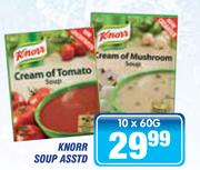 Knorr Soup Asstd-10 x 60g
