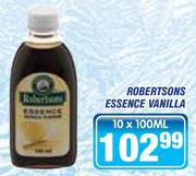 Robertsons Essence Vanilla-10 x 100ml