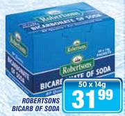Robertsons Bicarb Of Soda-50 x 14g