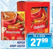 Royco Soup Asstd-10 x 55g