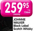 Johnnie Walker Black Label Scotch Whisky-750ml