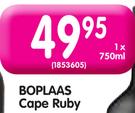 Boplaas Cape Ruby-750ml