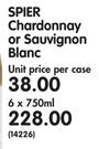 Spier Chardonnay Or Sauvignon Blanc-6x750ml