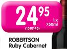 Robertson Ruby Cabernet-750ml