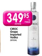 Ciroc Grape Imported Vodka-750ml