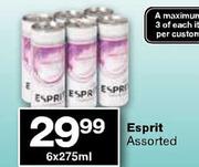 Esprit Assorted-6x275ml