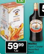 Malibu Spirit Cooler Assorted Each-1.5ltr