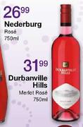 Durbanville Hills Merlot Rose-750ml
